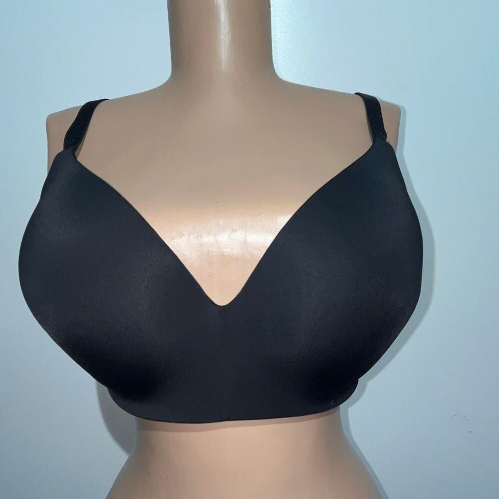 Victoria's Secret Women's Black T-Shirt Lightly Lined Wireless‎ Bra 38D